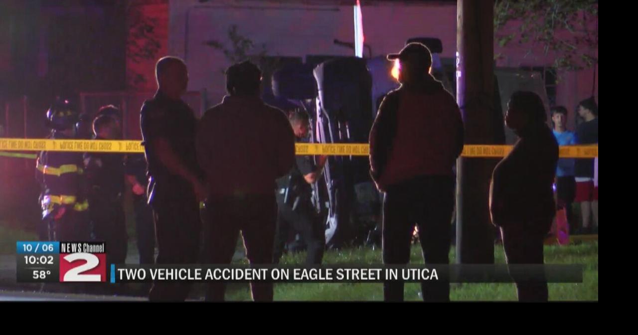 Twocar crash on Eagle Street in Utica Archive