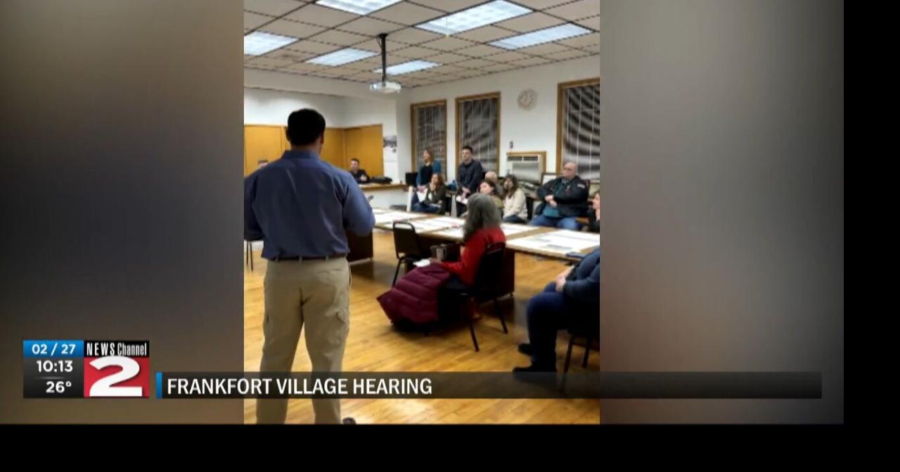 Village of Frankfort holds public hearing News