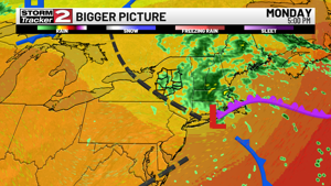 Sunday Evening Forecast for Utica Released by WKTV