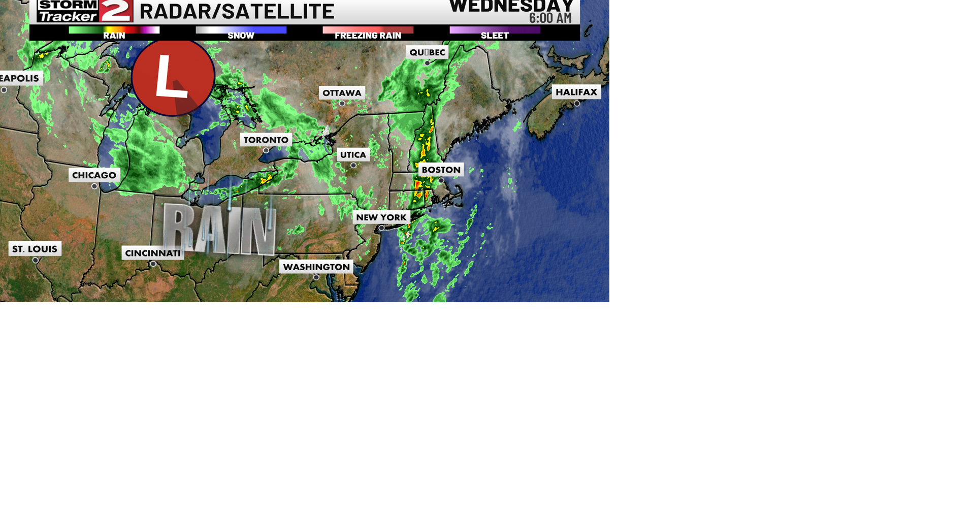 Unsettled Weather Continues With Cloudy Skies and a Few Showers Today ...