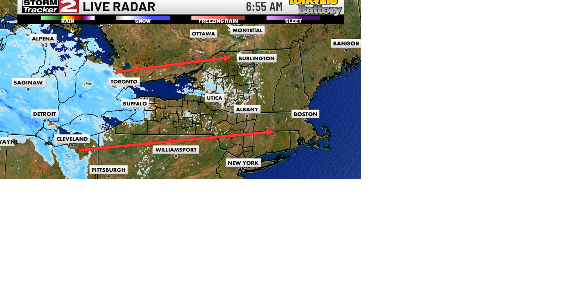 Thursday Forecast: Patchy AM Drizzle and Snow, Evening Scattered Snow ...
