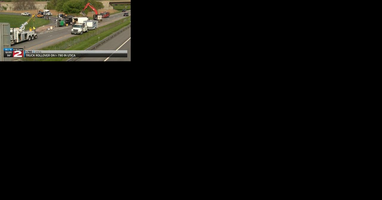 Rollover on I-790 ramp causes traffic delays in Utica - Vimarsana News