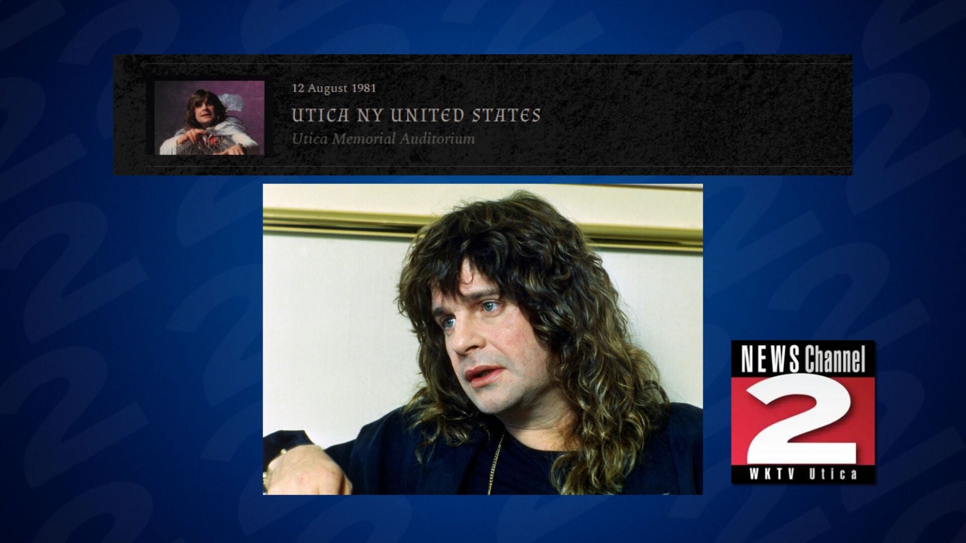 Remembering Ozzy Osbourne: The Setlist from His 1981 Utica Show