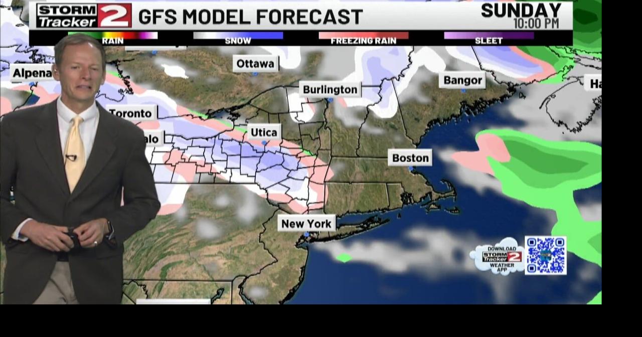 Evening forecast: Rain and Snow Showers Continue | Video | wktv.com
