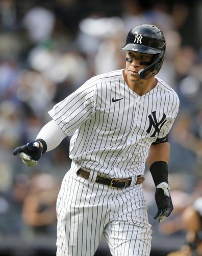 Aaron Judge hits 54th home run of season, tying Yankees record, then heads  to watch US Open - KESQ