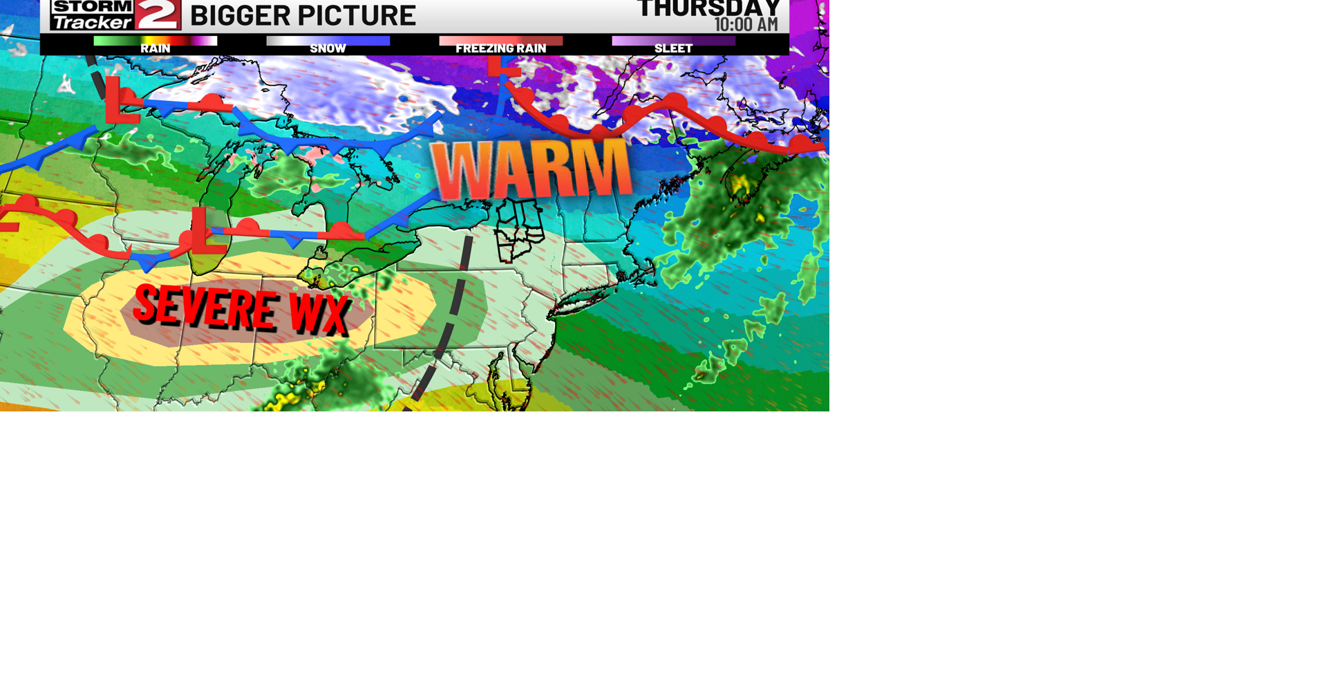 Warm Day Today With Rain This Evening | Top Stories | wktv.com