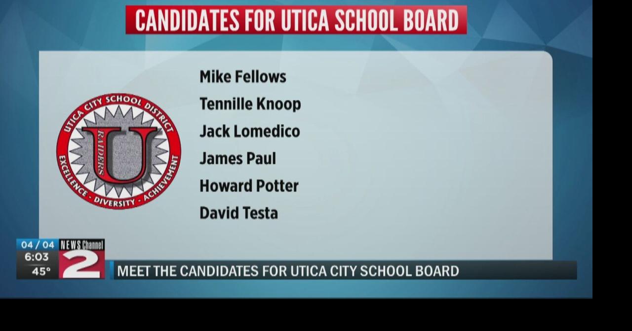 candidate for utica school board Video