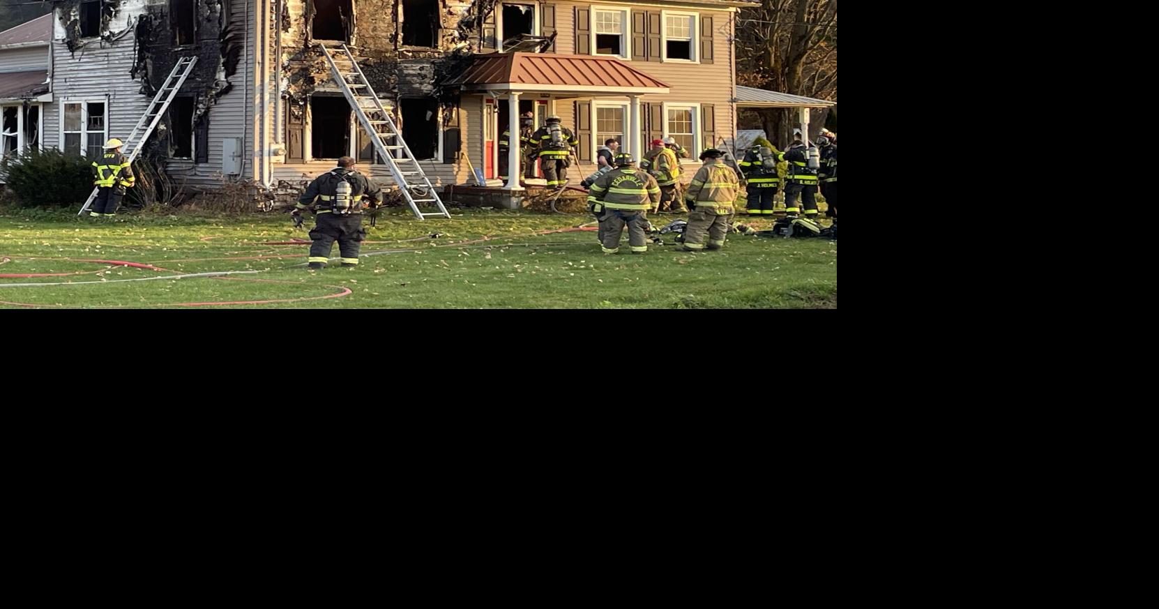 Multiple Crews Respond to House Fire in Town of Columbia | News | wktv.com