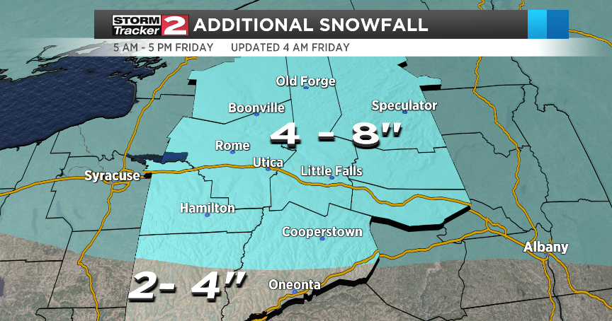 StormTracker 2 Alert Day issued for widespread snow | Weather | wktv.com