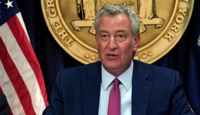 NYC Mayor De Blasio files paperwork to set up run for governor of New York