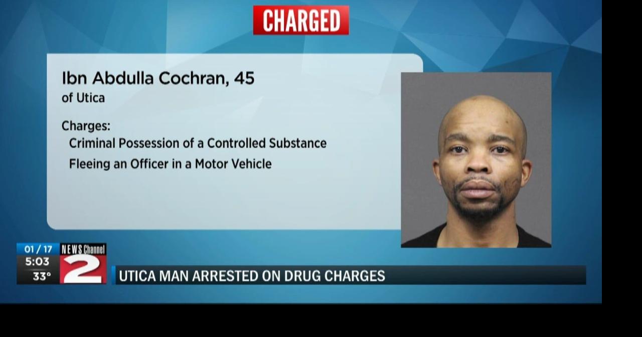 Utica man facing drug possession charges after crashing into bridge while  fleeing from police | Crime | wktv.com