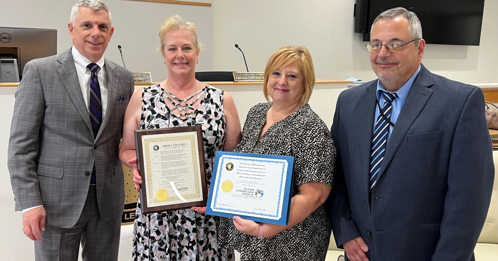 During Older Americans Month, Local Woman Receives 'Outstanding Older Citizen Award' - Vimarsana News