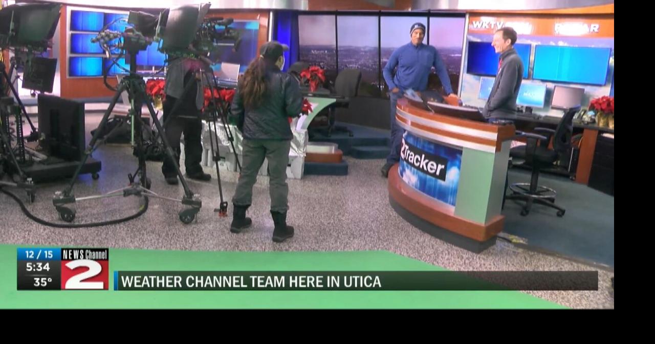 Weather Channel team meets with NEWSChannel 2s Bill Kardas News