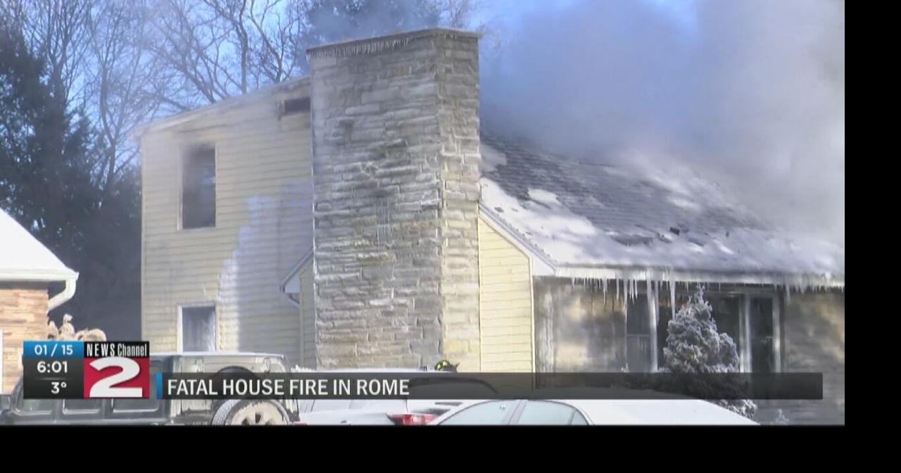 Fatal house fire in Rome Video
