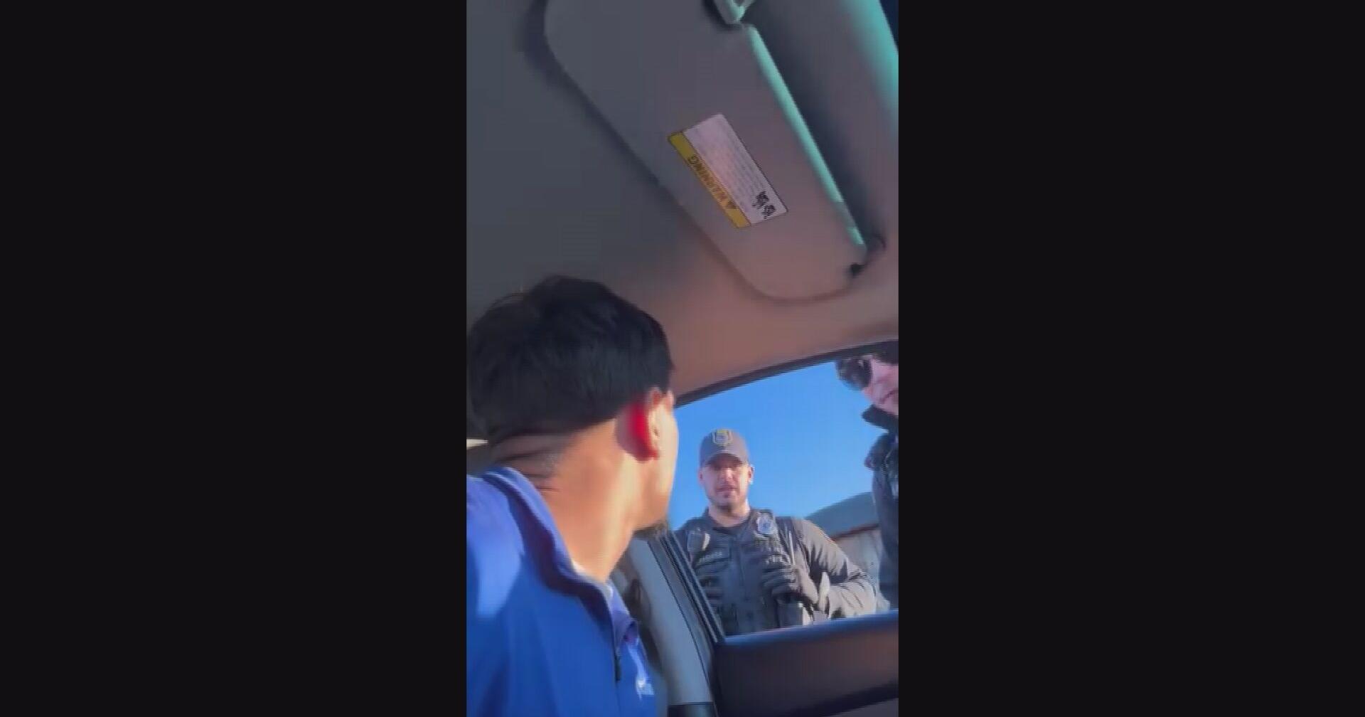 Law on Officer's Side in Tense Rome Traffic Stop - Vimarsana News