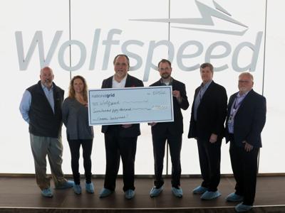 National Grid donates to Wolfspeed