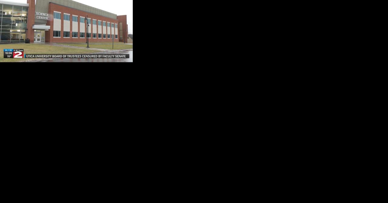 Utica University Board of Trustees censured by Faculty Senate - Vimarsana News