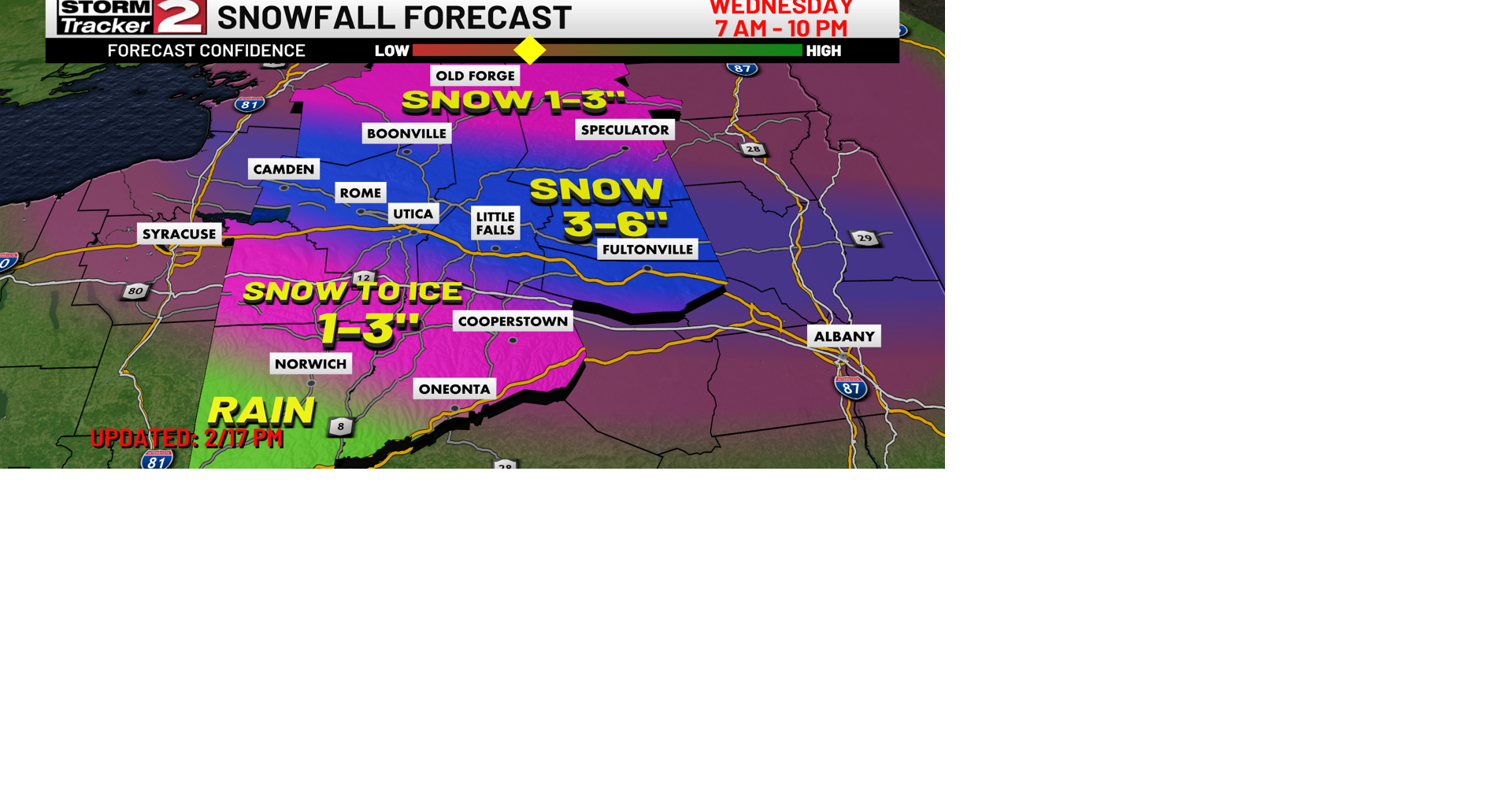 Wintry Mix Arrives Wednesday | Weather | wktv.com