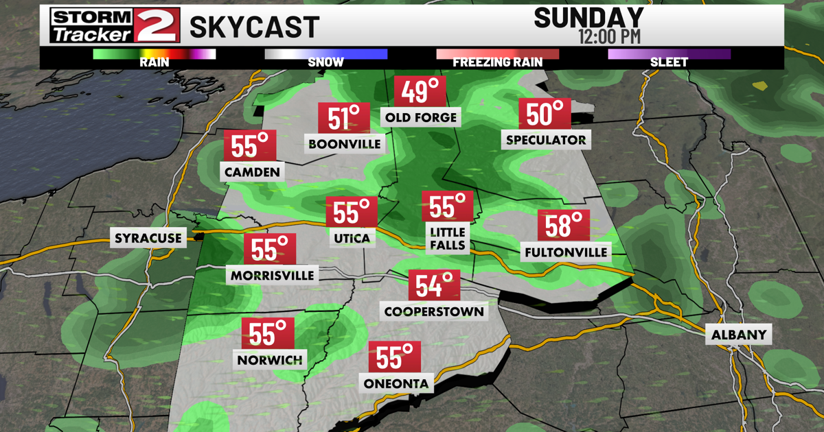 Weather Sunday Thunderstorms Subside, Showery and Cooler Weather Sunday | Weather ...