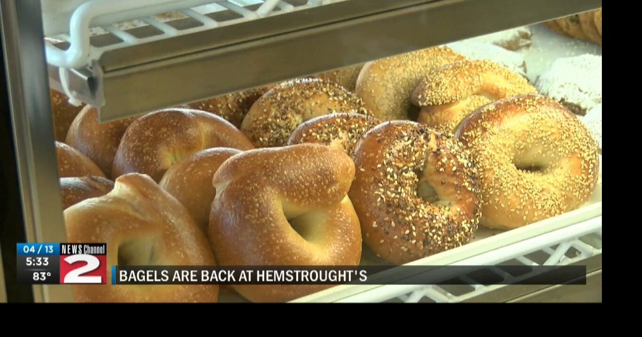 Bagels are back at Hemstrought's in Utica Video