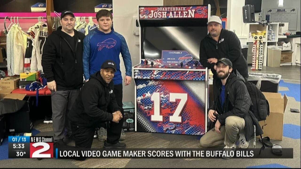 Bills' Isaiah McKenzie Gifts WRs Custom Arcade Game Machines For Holidays