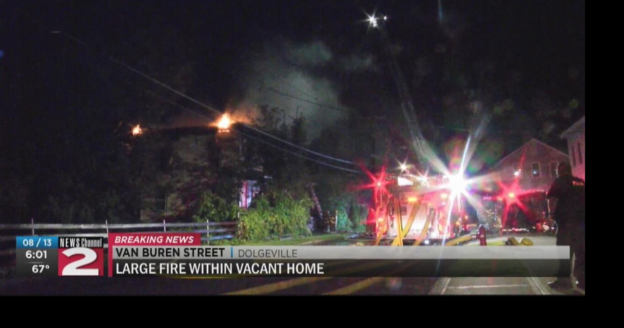 Crews battle large fire within vacant Dolgeville home | Local | wktv.com