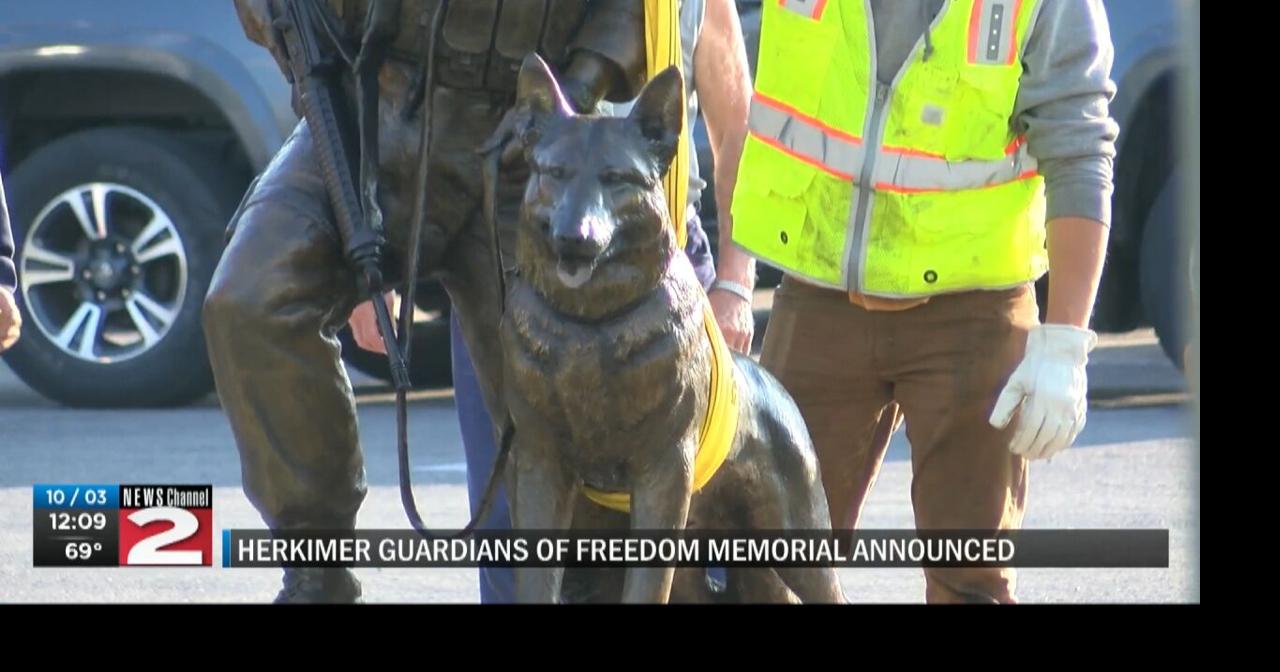 Herkimer Memorial Honors Veterans, Including 4Legged Ones—Official