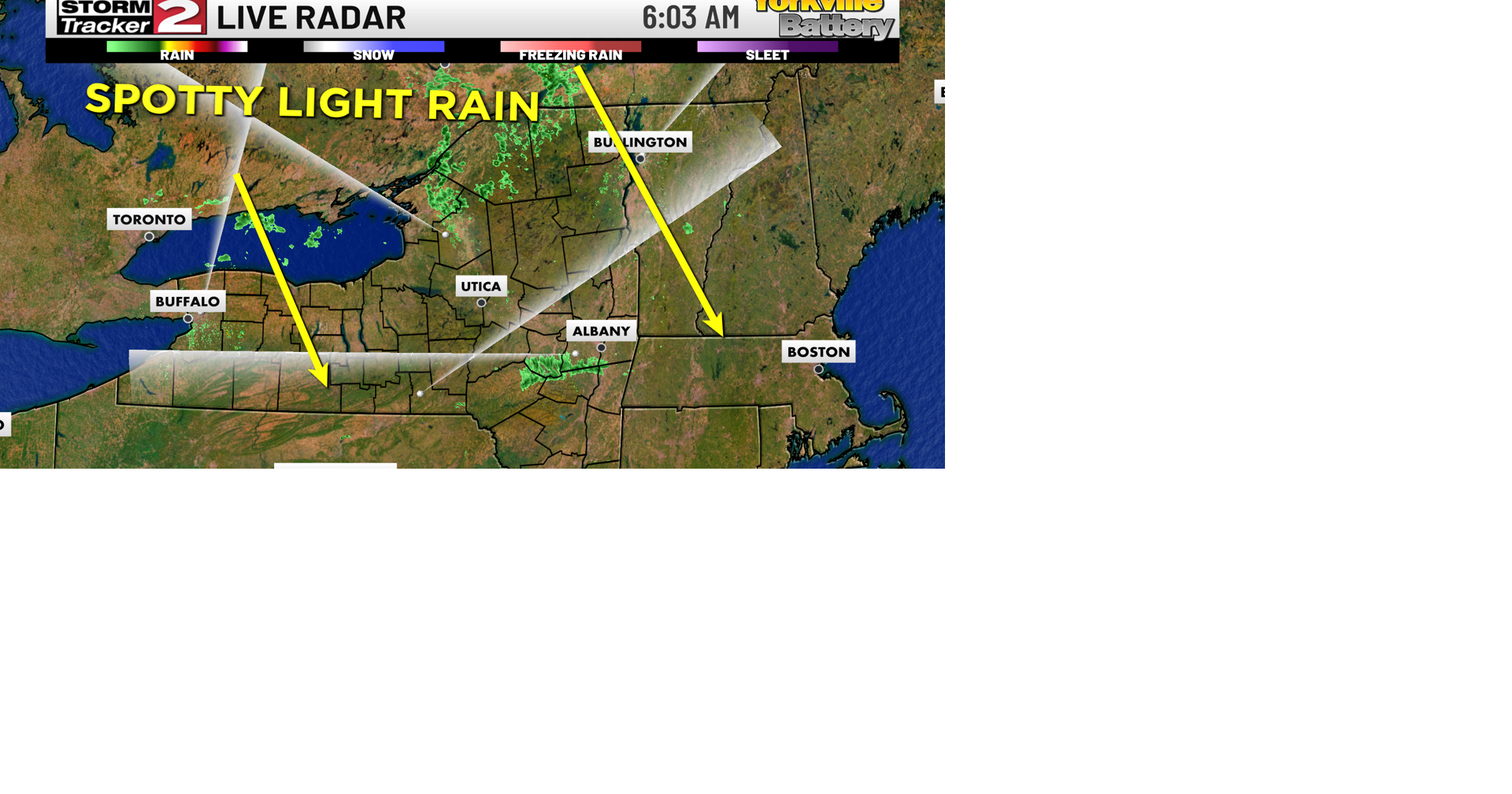 Spotty Light Rain Showers Early Today Mixed With Sunshine | Top Stories ...