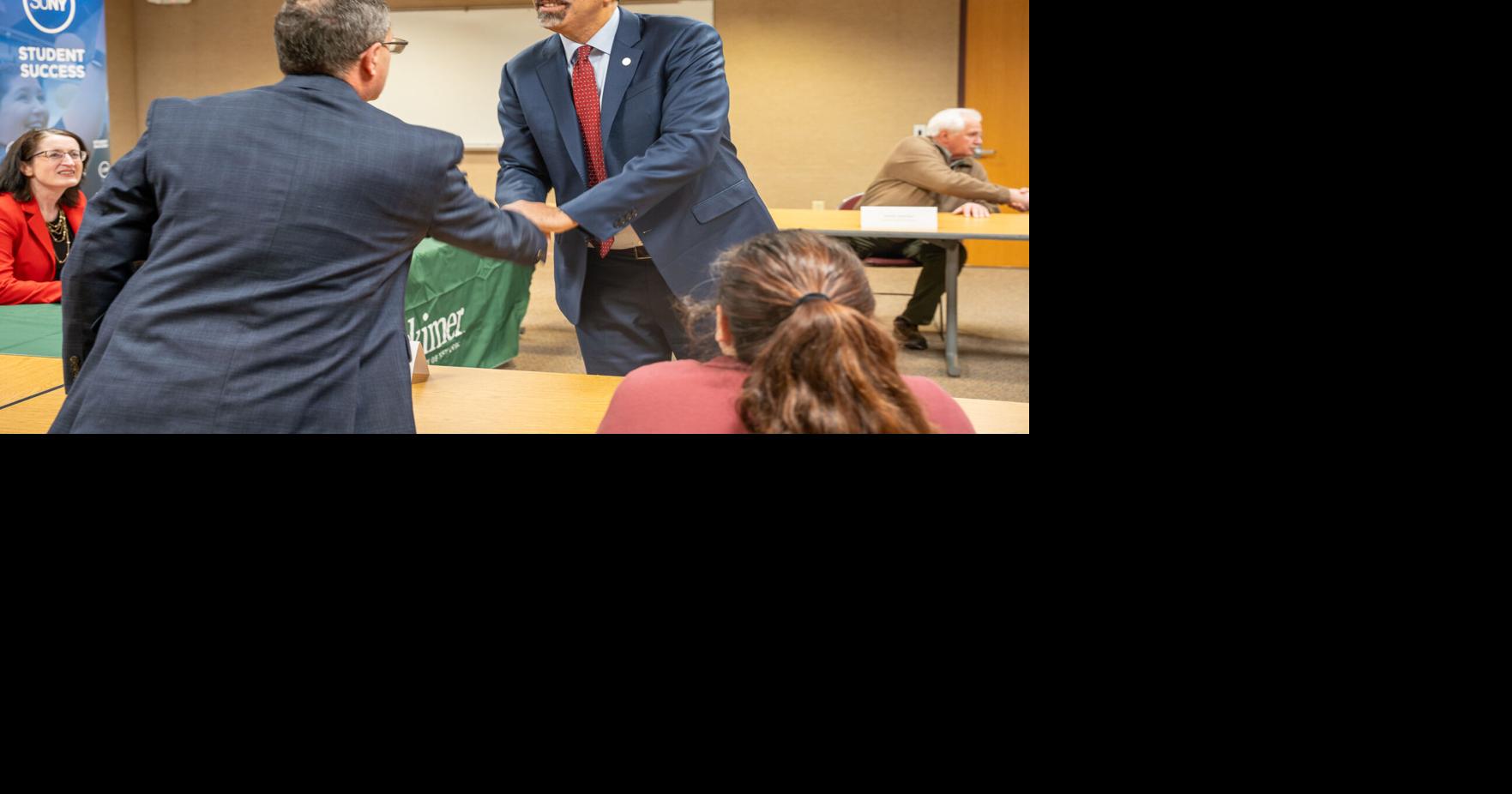 SUNY Chancellor King Visits Herkimer County Community College | News ...