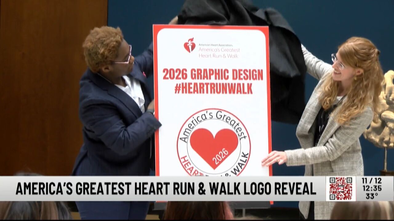 2026 Logo for America's Greatest Heart Run and Walk Revealed in Utica