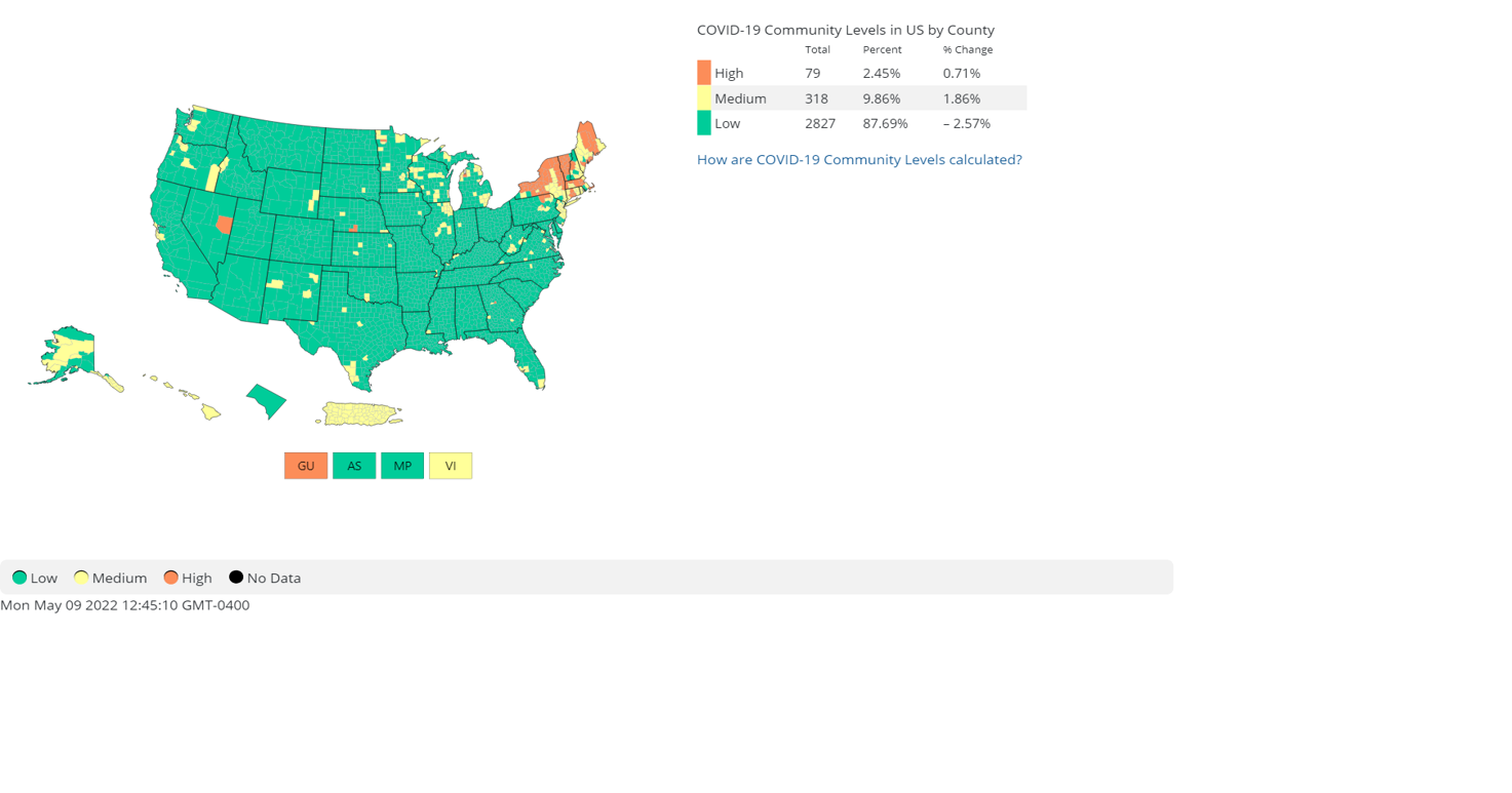 COVID19 rates continue to rise across New York Coronavirus