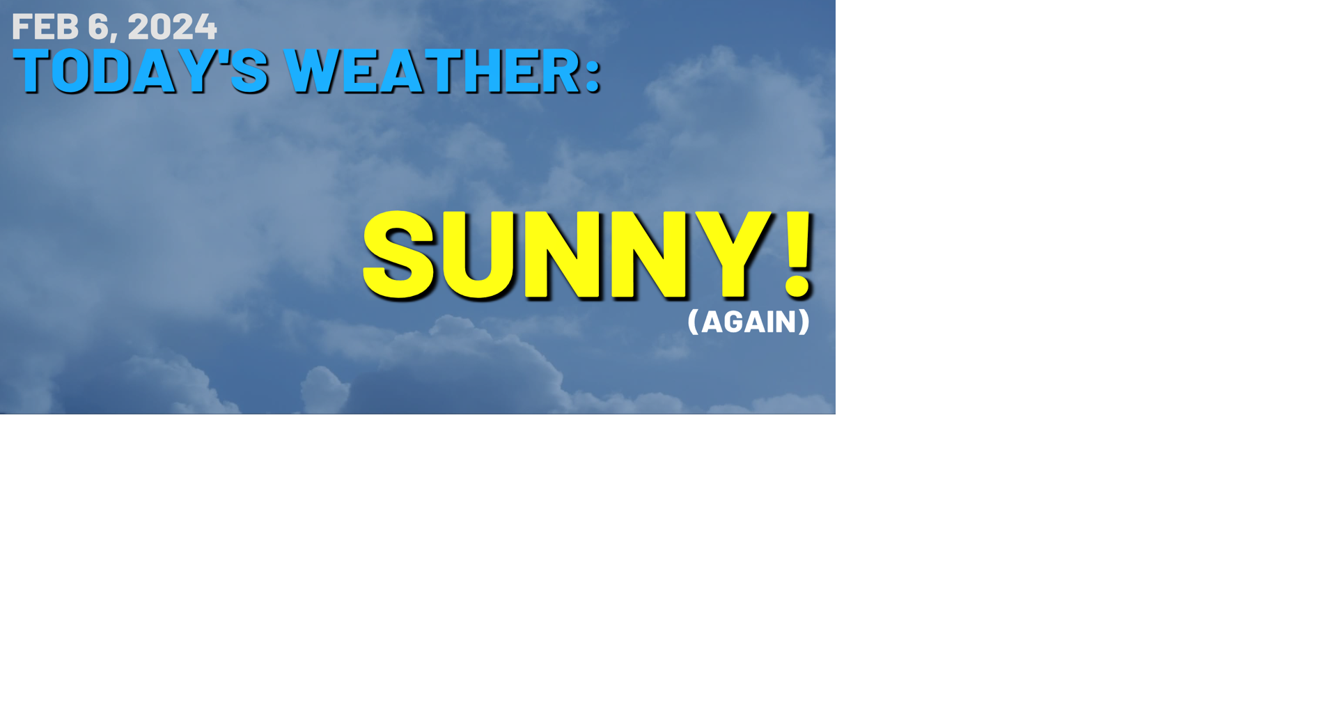 Tuesday Forecast: Chilly Start With More Sunshine Today | Weather ...