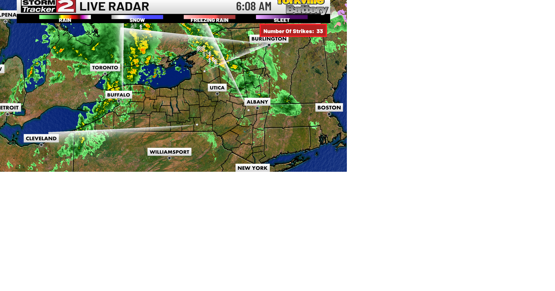 Warmer Today With Downpours