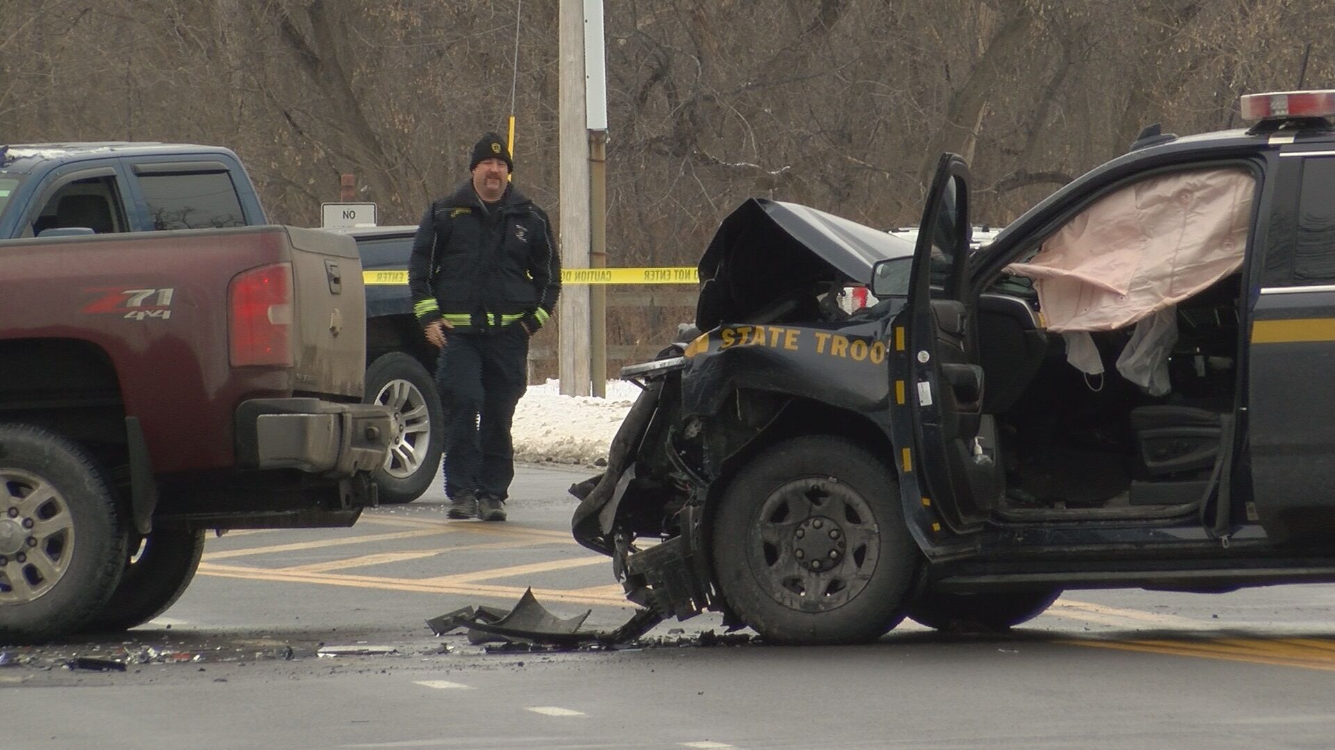 NYSP Vehicle And Pickup Truck Collide On Route 69 In Oriskany | News ...