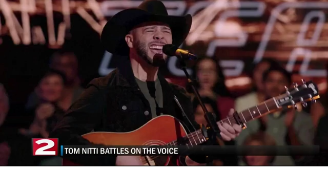 New Hartford Native Tom Nitti Battles on The Voice | Video | wktv.com