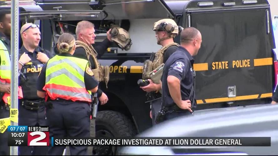 UPDATED Suspicious Package Was Reported at Dollar General in Ilion on