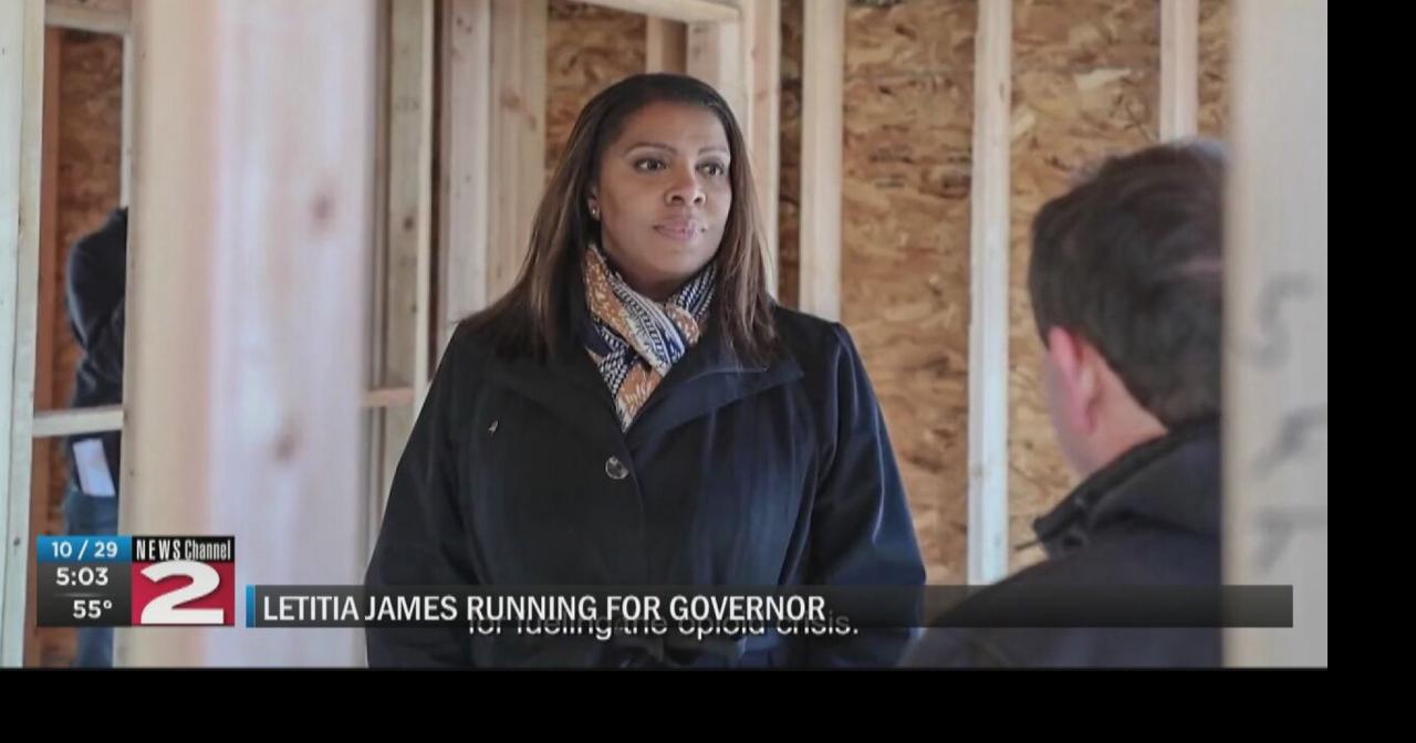 New York AG Letitia James officially announces run for governor ...