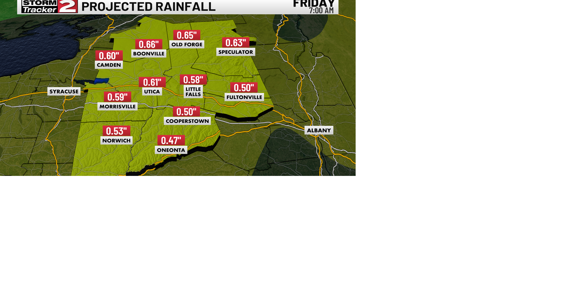 Spring Like Warmth and Rain for Thursday | Weather | wktv.com