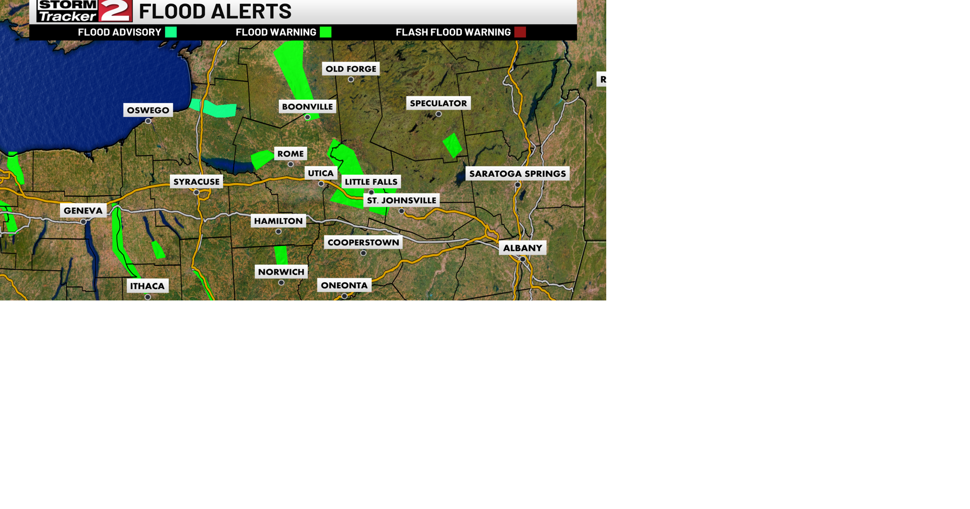 Several Flood Warnings Remain In Effect | Top Stories | wktv.com