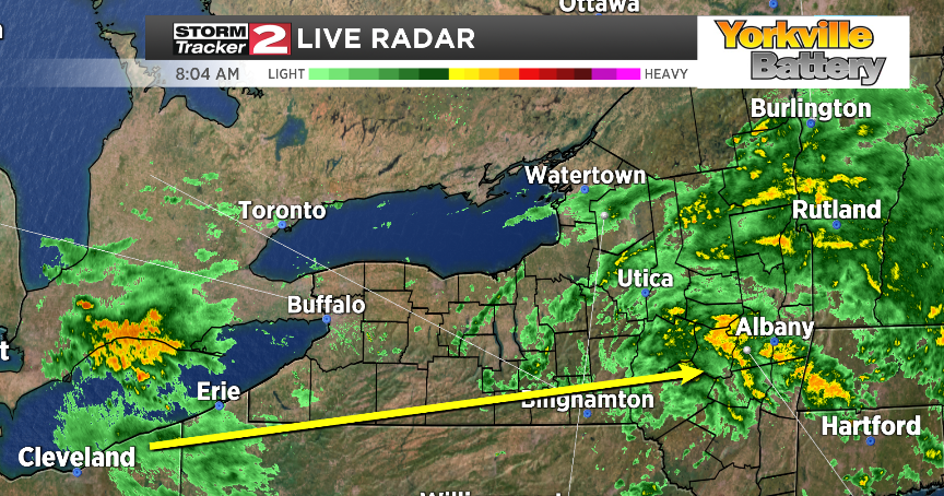 On and off rain showers this Sunday | Weather | wktv.com