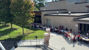 'The Longest Table' Brings Clinton Middle School Students Together for Food and Conversation