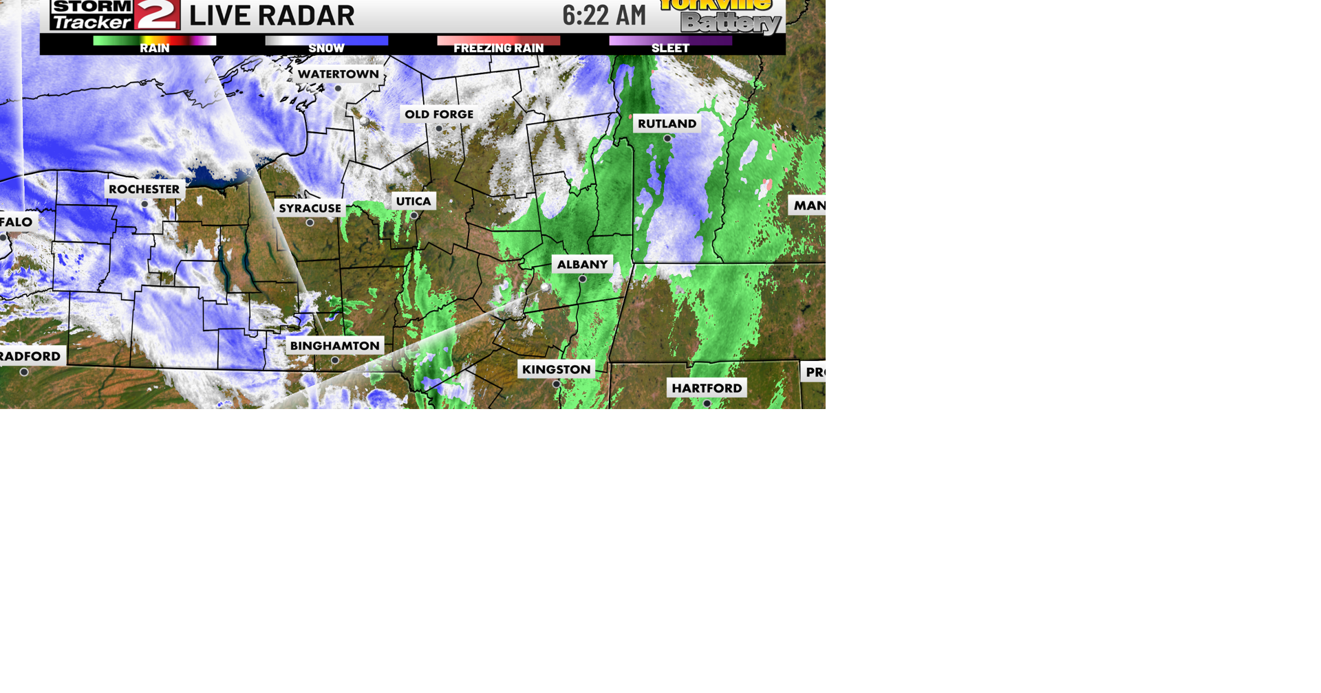 Cooldown Today With Scattered Snow Showers Later Today | Top Stories ...