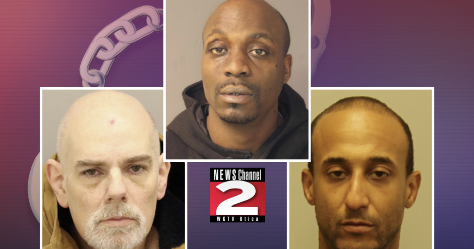 3 Men Charged with Felony Drug Offenses in New Hartford Following ...
