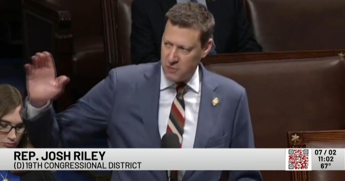 Who Is Riley Rips Rep. Josh Riley Rips Republicans for 'S****ing on the Middle Class' in ...