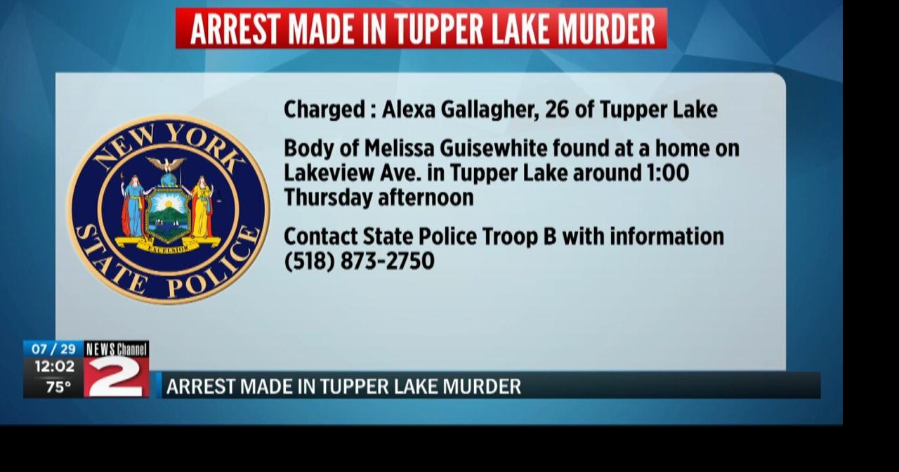 Arrest made in Tupper Lake homicide Video