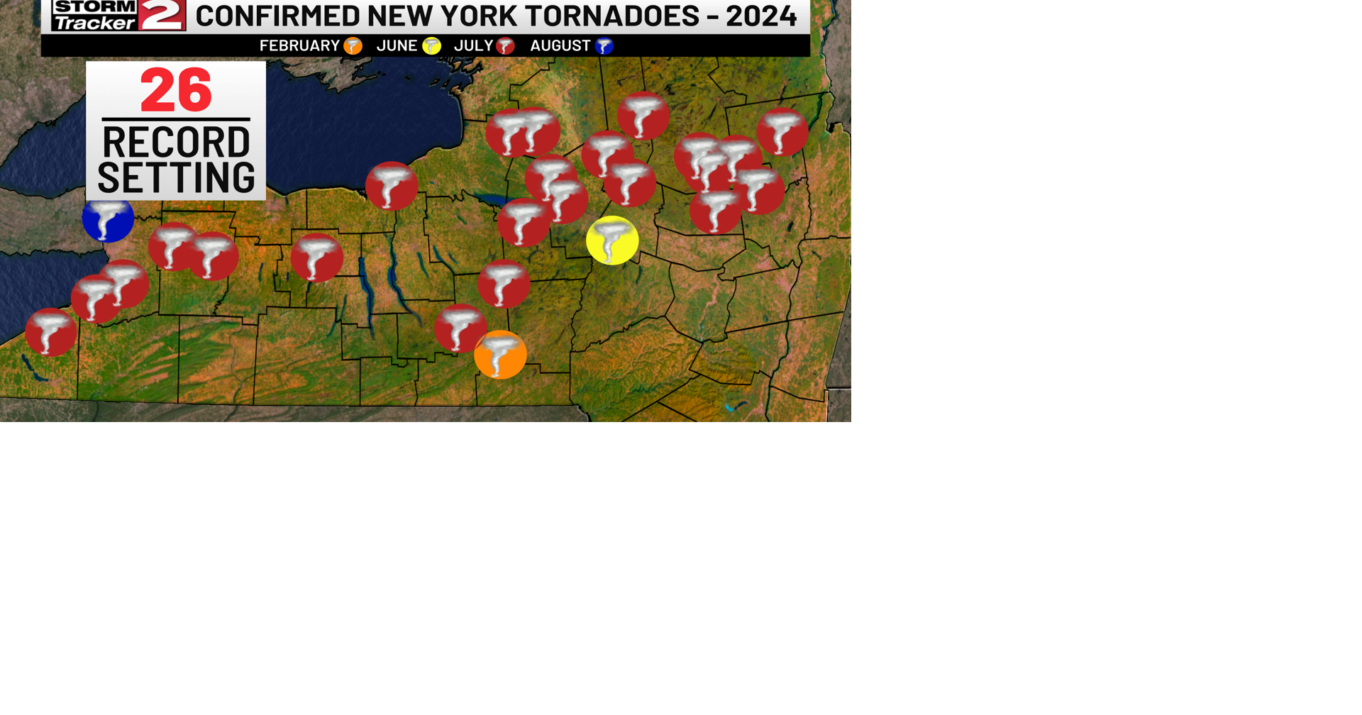 A Record-Setting Year for Tornadoes in New York: What's the Reason ...