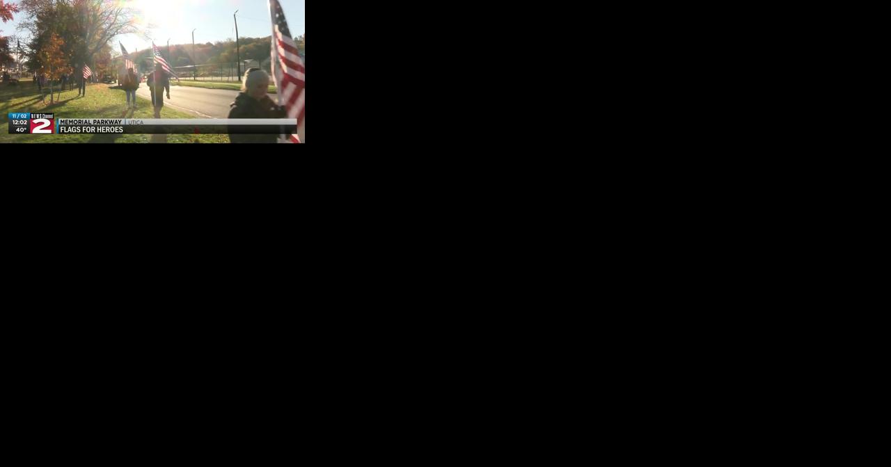 1,000 American Flags on Display in Utica Leading Up to Veterans Day - Vimarsana News