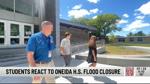 La gira estudiantil inundó el edificio de Oneida High School y reaccionó al cierre de todo el año escolar.