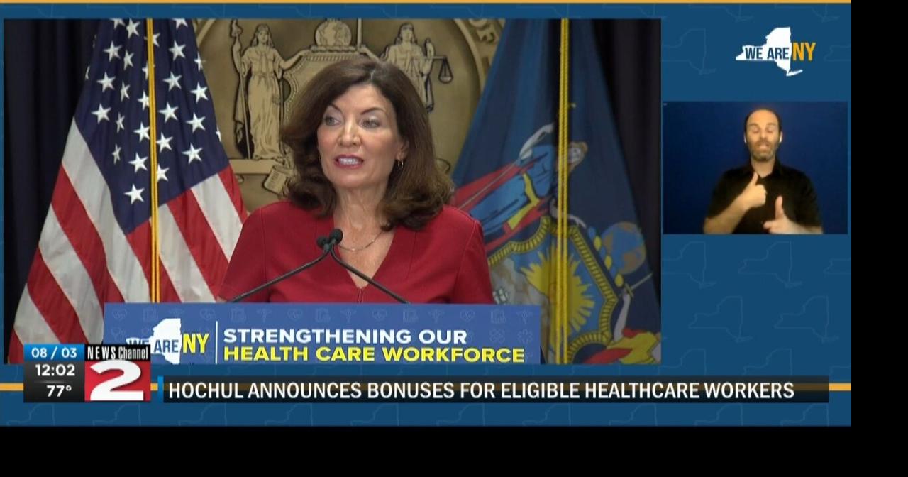 New York launches 1.3 billion bonus program for health care workers