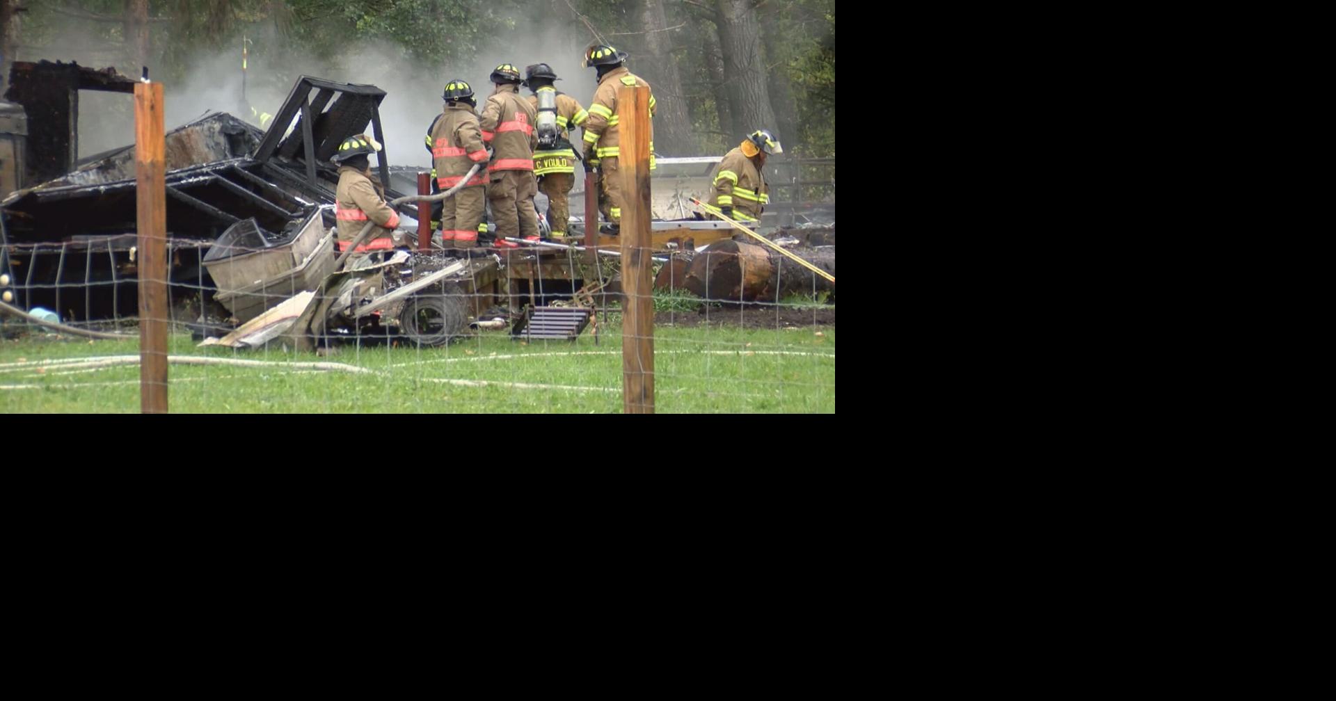Trailer Destroyed in Richfield Springs Fire News